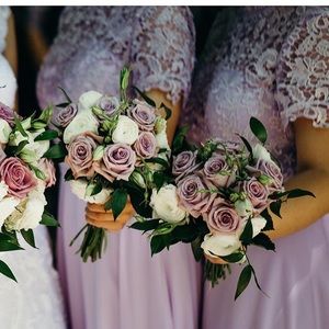 Beautiful lilac prom dress